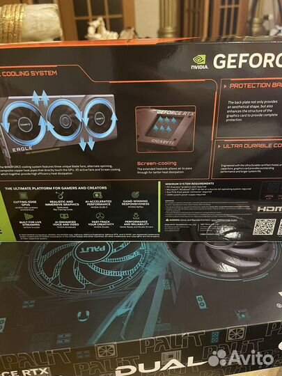 Видеокарта gigabyte geforce rtx 4060 eagle oc