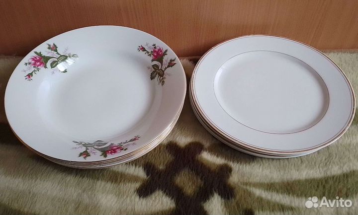 Тарелки фарфоровые СССР Япония Китай