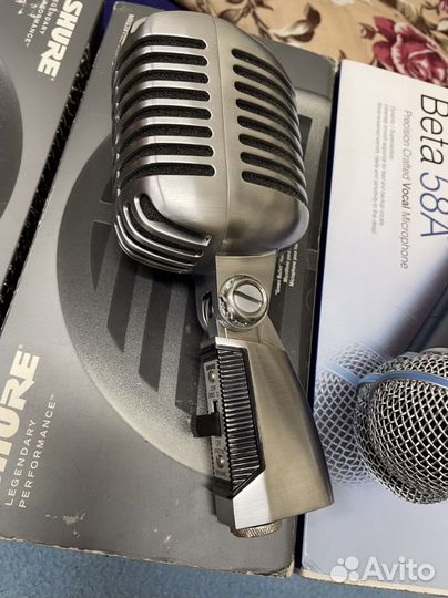Проводные микрофоны Shure (оригинал)