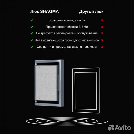 Люк под плитку Shagma (Шагма) 1200х1200 мм