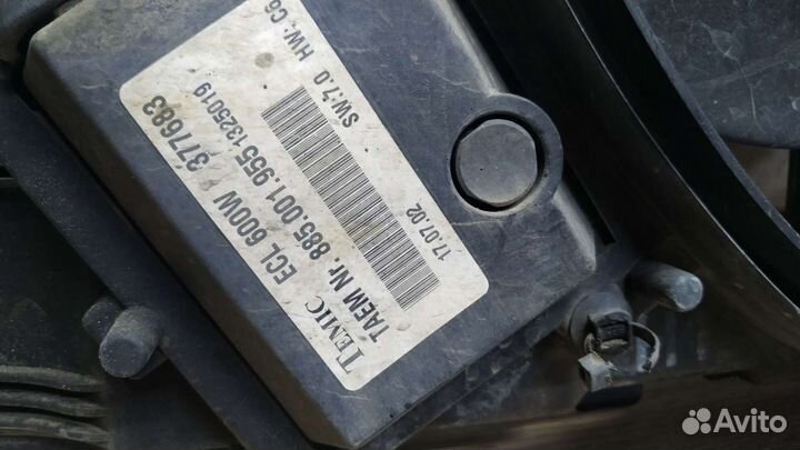 Вентилятор мерседес w209 w203