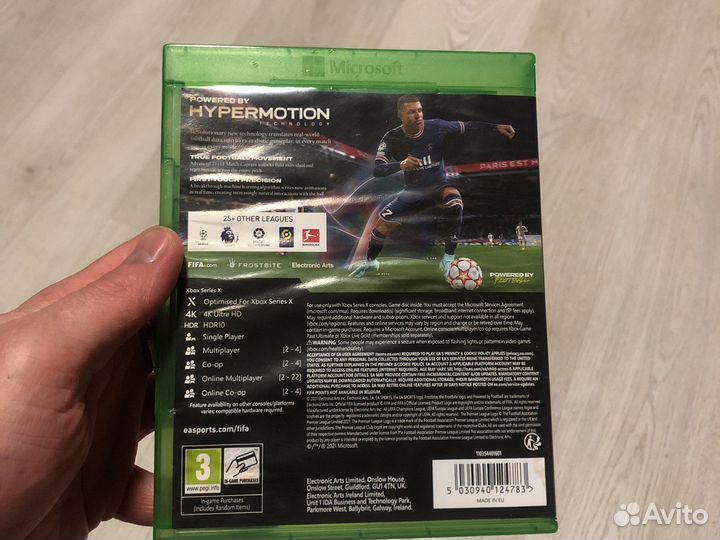 Xbox X фифа 2022