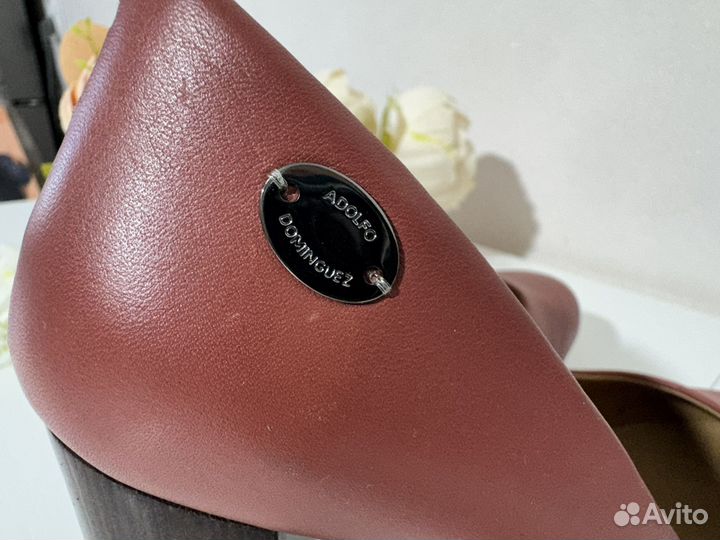 Туфли Adolfo Dominguez натуральные 37 размер
