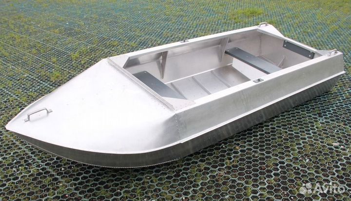 Новая алюминиевая лодка Романтика-Н 3 м.,с вёслами
