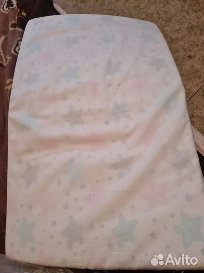 Матрасик в коляску 69*43 с чехлом