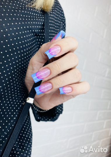 Маникюр,наращивание,укрепление ногтей