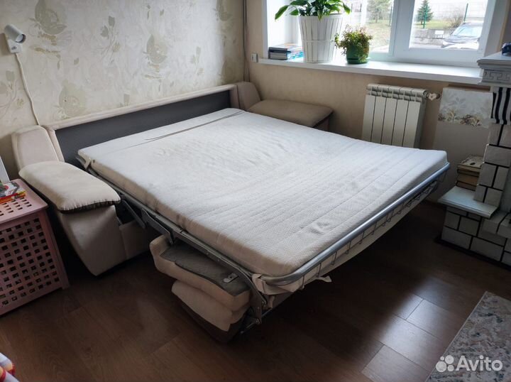 Диван IKEA замшевый