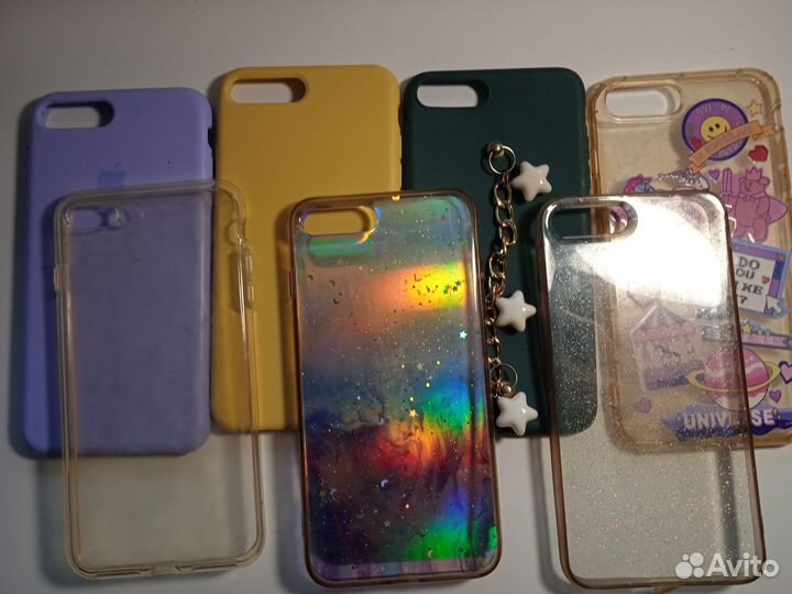 Чехлы на iPhone 8 плюс (11 штук)