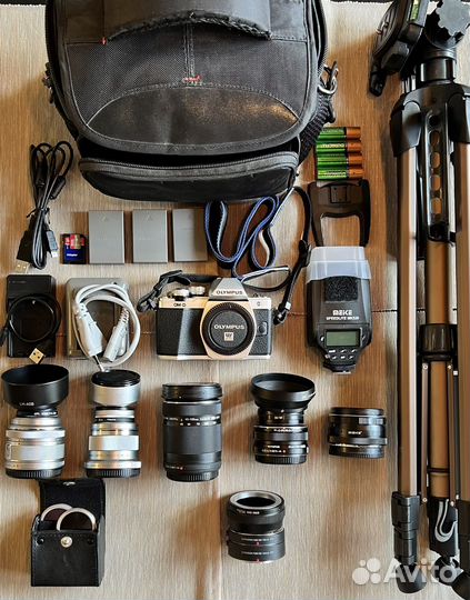Olympus м4/3 комплект фототехники