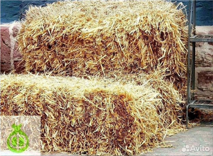 Солома в тюках с доставкой в Коломне