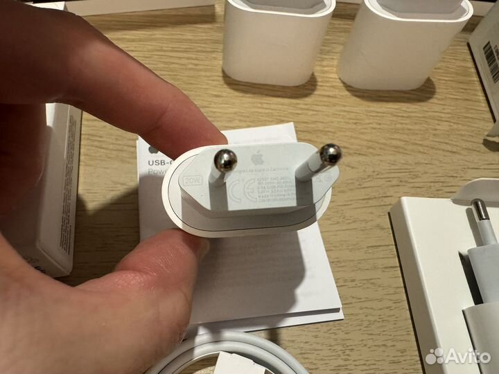Провод Apple Lightning и USB Type-C новый оригинал