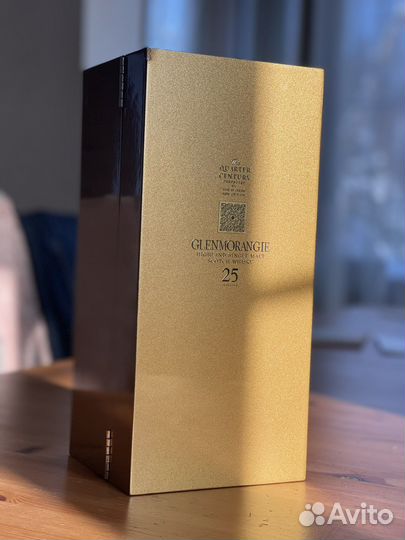 Коробка деревянная от виски glenmorange 25
