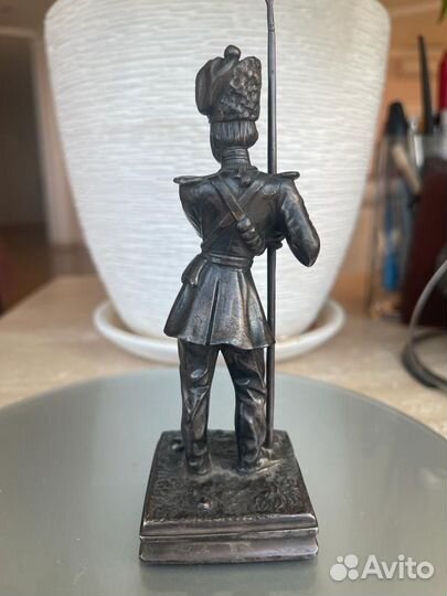 Антиквариат : Улан 1870 год, серебро 925, 362 гр