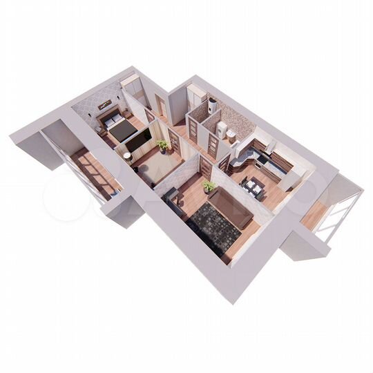 3-к. квартира, 81,9 м², 10/12 эт.
