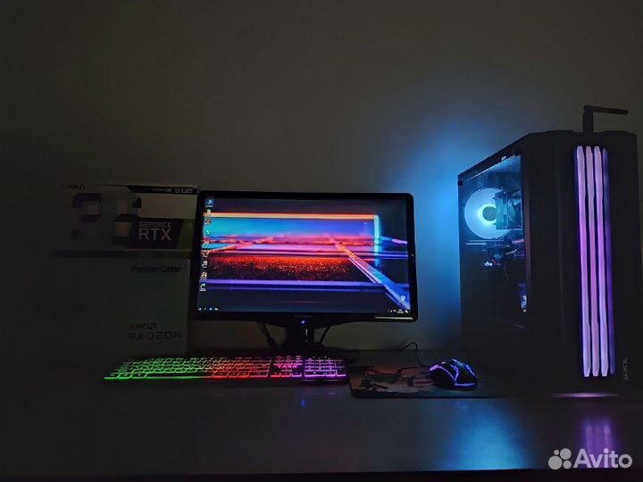 Игровой компьютер Intel \ r9 390 \ 32 Gb