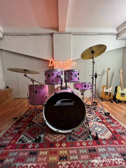 Для девушки барабаны комплект ударная установка