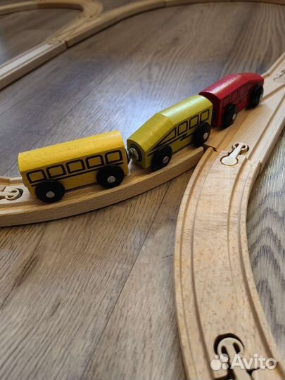 Деревянная железная дорога IKEA