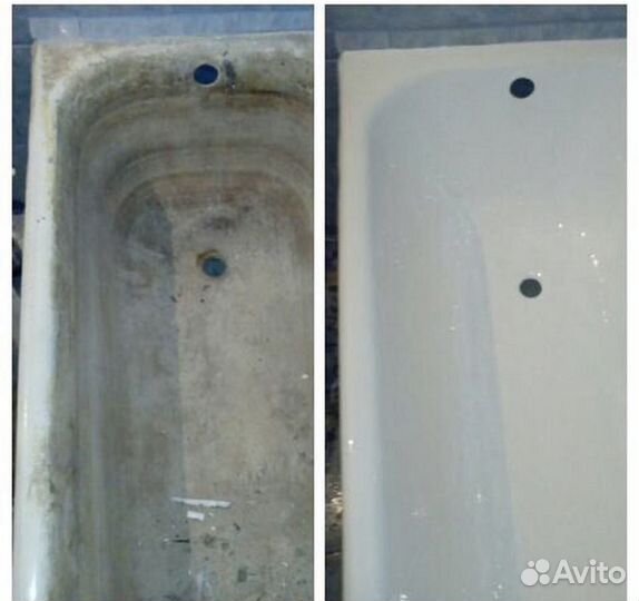 Реставрация ванн, покрытие ванн. Чугунных, железны