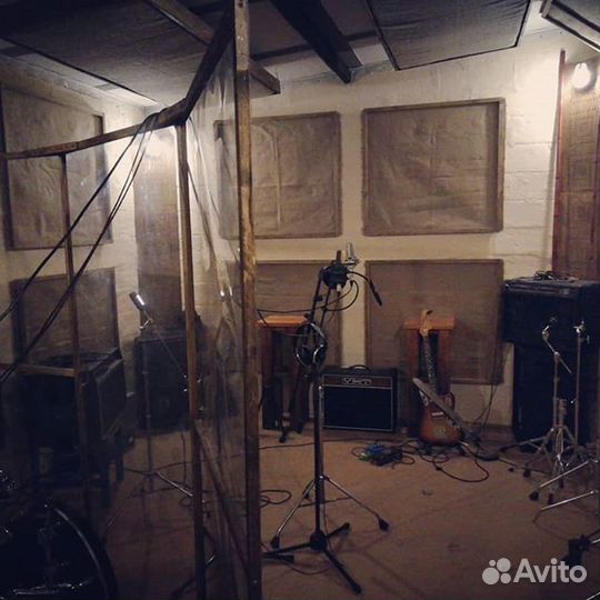 Репетиционная точка/студия звукозаписи/квартирники
