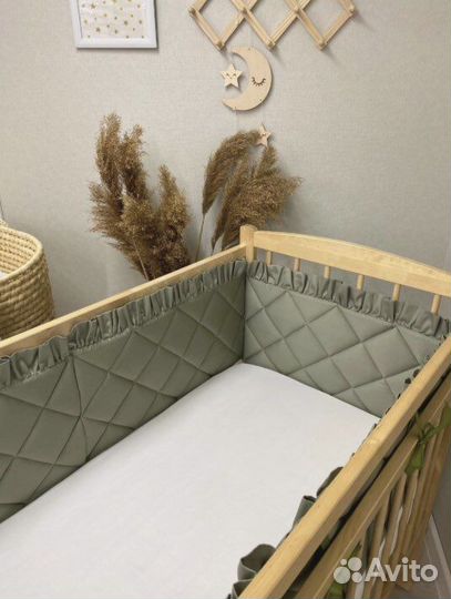 Бортики в детскую кроватку