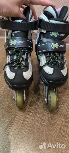 Роликовые коньки детские раздвижные