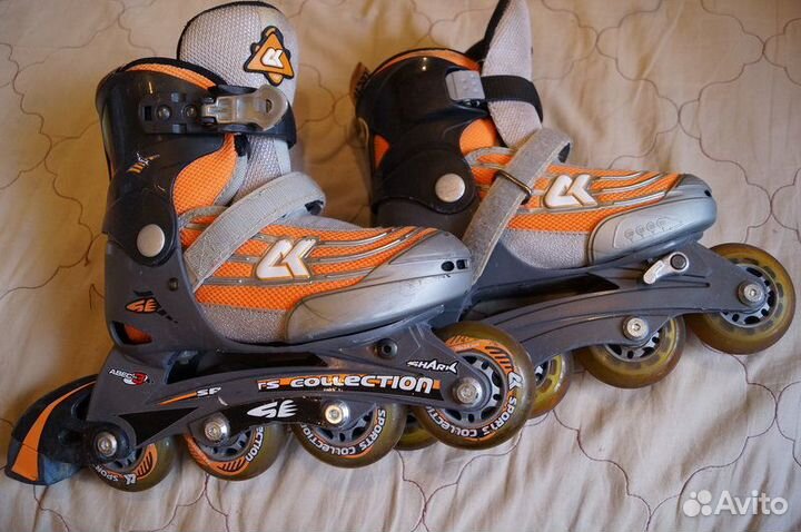 Роликовые коньки In-line Skates, р-р 27-30
