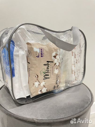 Готовая сумка в роддом Новая 23*32*17