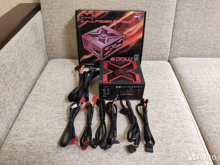 Блок питания AeroCool Strike-X 800W (800 Вт)