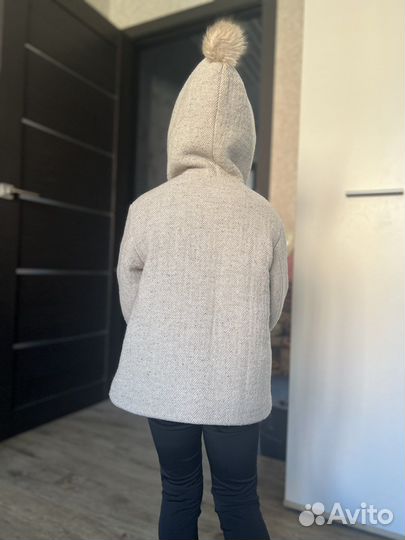 Пальто для девочки zara