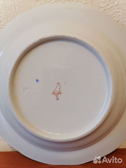 Тарелки суповые, для второго, закусок, времен СССР