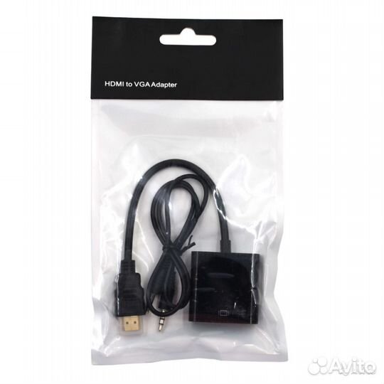 Hdmi на VGA + аудио Конвертер переходник адаптер
