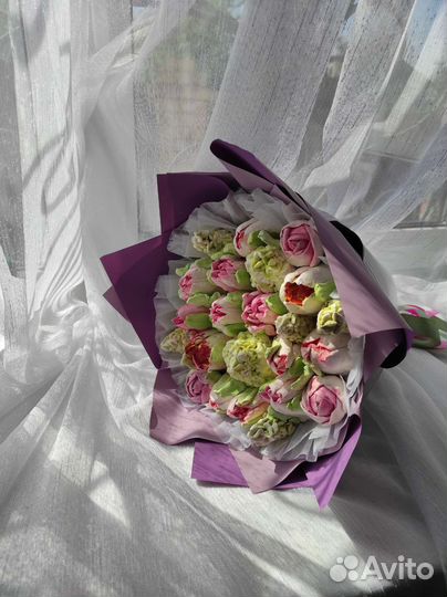 Зефирный букет, съедобный, сладкий подарок