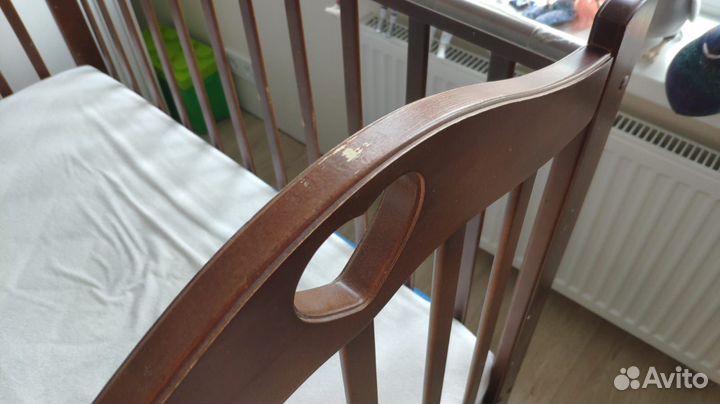 Детская кроватка + качалка Ведрусс Лана 2