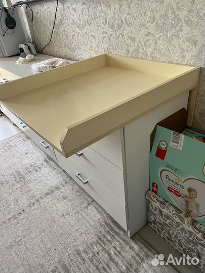 Пеленальная доска на комод