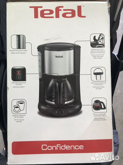 Кофеварка капельная tefal