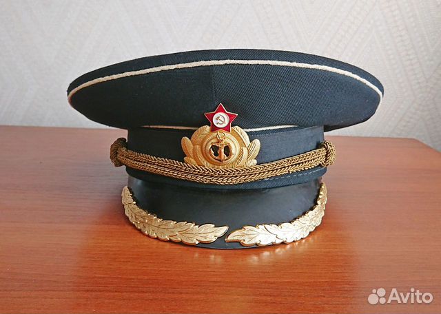 Фуражка офицера вмф СССР купить в Москве | Хобби и отдых | Авито