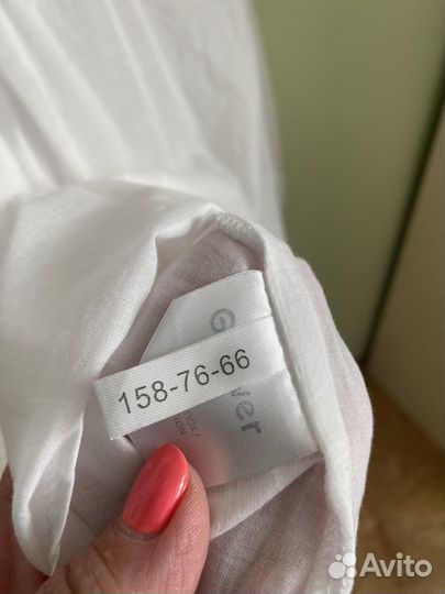 Блузка белая gulliver 158