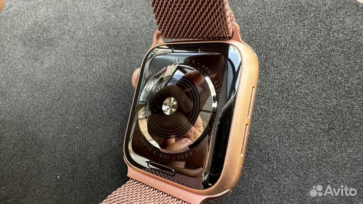 Apple watch 5 40mm Оригинал золотые часы