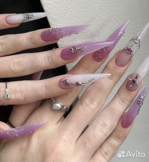 Модели на креативный маникюр