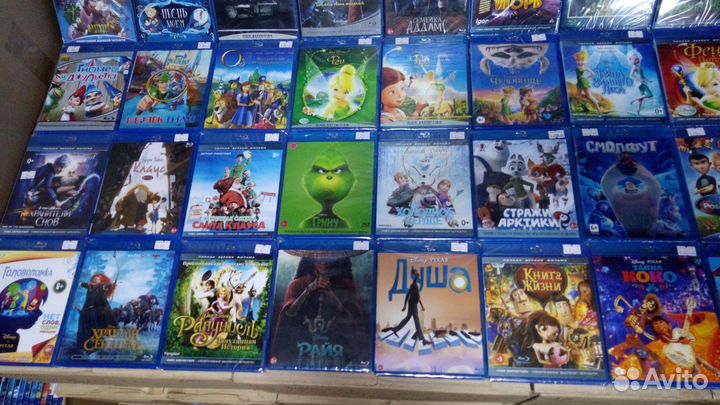 Мультфильмы в формате Blu ray