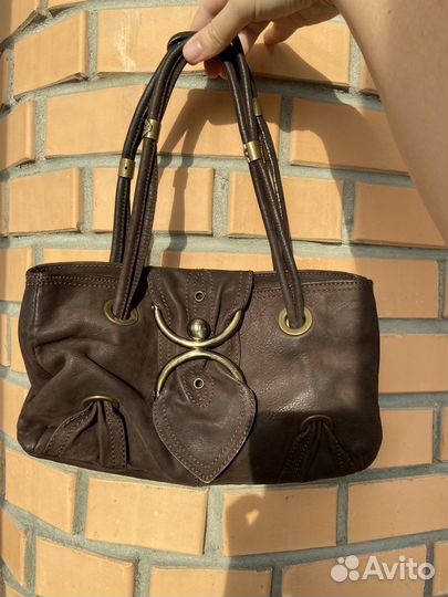 Сумка багет женская Emporio Armani винтаж