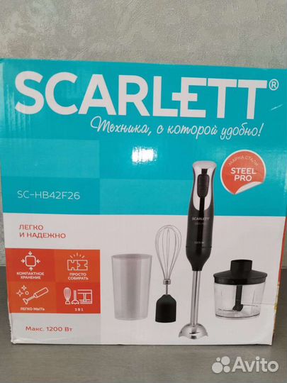 Новый Блендер Scarlett