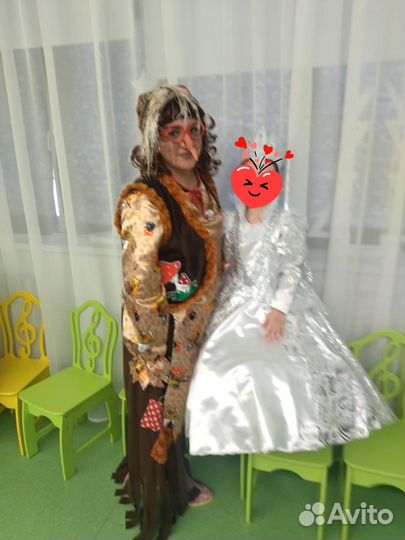 Новогодний костюм для девочки р.116
