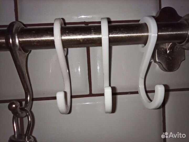 Дополнительные крючки IKEA fintorp (Финторп) 2 шт