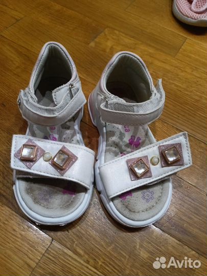 Сандали для девочки размер 25