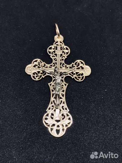 Крест золотой