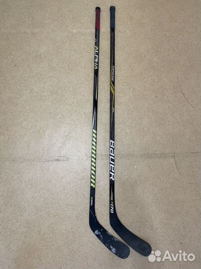 Клюшки Bauer и Warrior