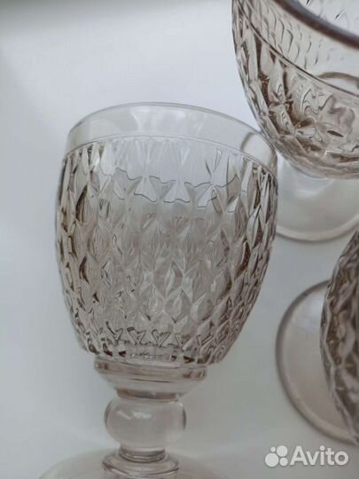 Бокалы стеклянные набор, 3 шт