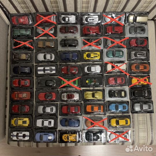 Суперкары деагостини №№ 1-58