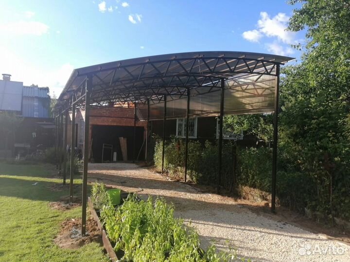 Навес для машины